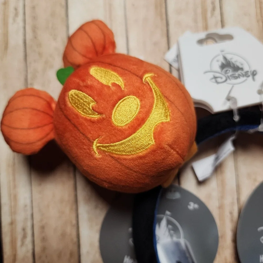 2025 Disney Parks Halloween Create Your Own Headband Mickey Pumpkin 🎃 Set NWT